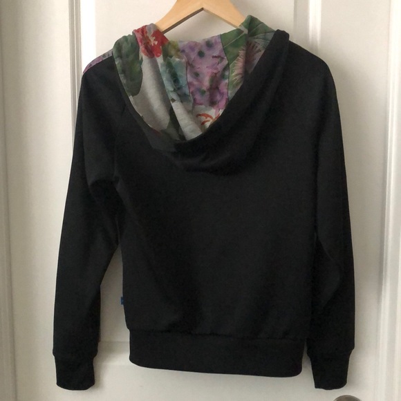 Adidas floral zip up hooded jacket - Picture 8 of 8